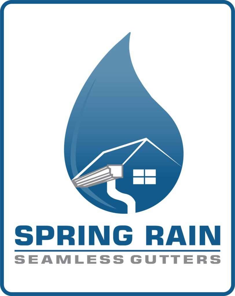 Spring Rain Seamless Gutters Logo