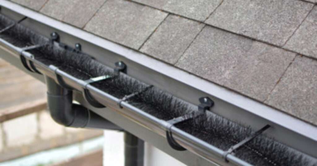 Leaf Guards- The Ultimate Key to Maintenance-Free Gutters- inserts brush