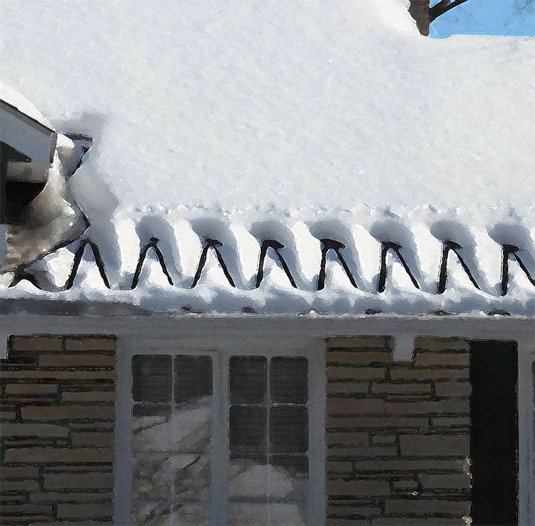 Can-Gutters-Help-with-Ice-Dams-in-Winter-Heated-Gutter-Systems - Spring Rain Gutters Heated gutter cables