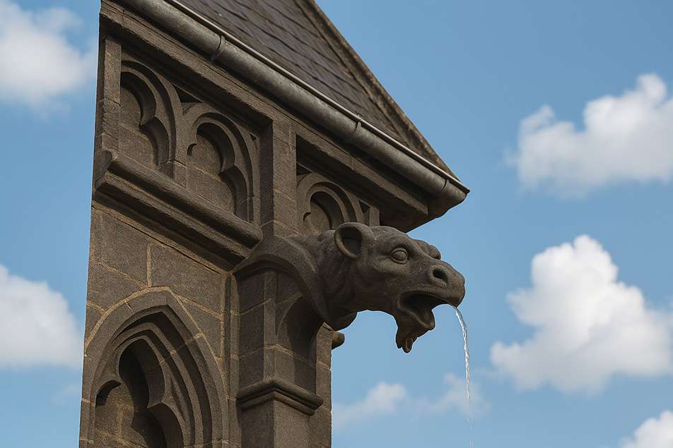History of Gutters- Medieval Europe - Spring Rain Gutters - Spring Rain Gutters History of Gutters- Medieval Europe