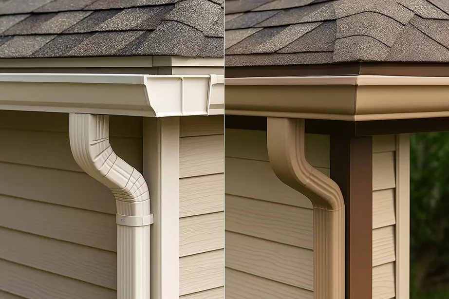 Seamless vs Sectional Gutters