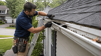 Roof, Fascia, and Soffit Damage